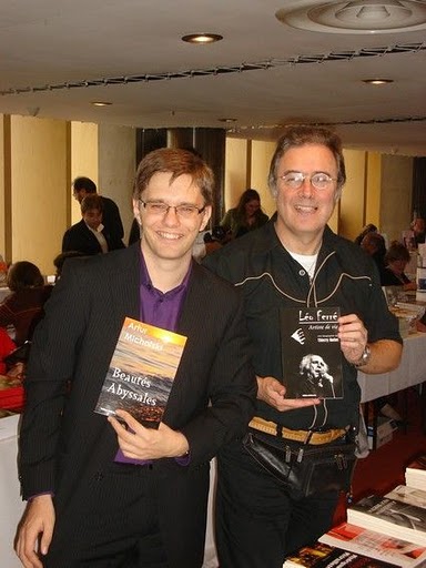 Artur Michalski et Thierry Rollet au salon SIEL de Paris 2010